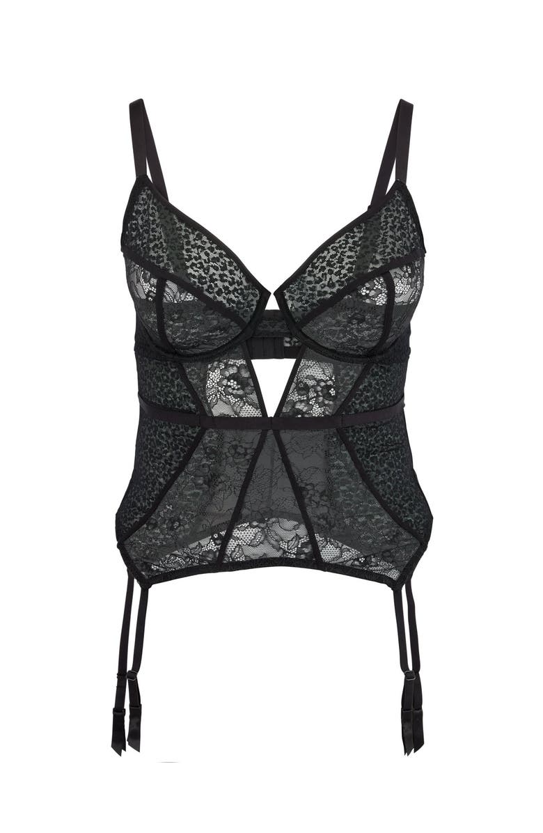 Adore Me Lynn Bustier, Alternate, color, Black