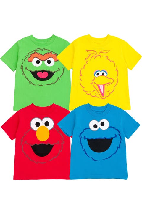 4-Pack Short Sleeve T-Shirts