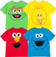 Sesame Street® 4-Pack Short Sleeve T-Shirts