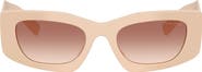 Prada 51mm Rectangular Sunglasses