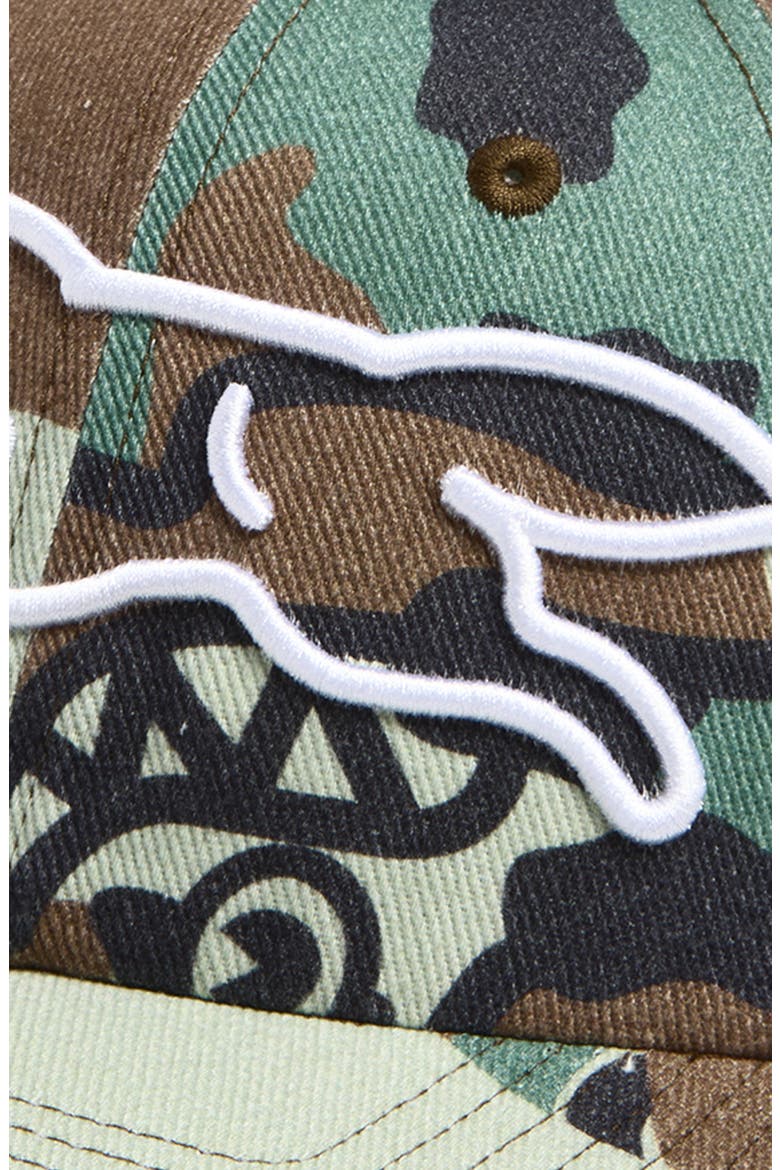 Ender Camo Cotton Twill Adjustable Baseball Cap, Alternate, color, CAMO