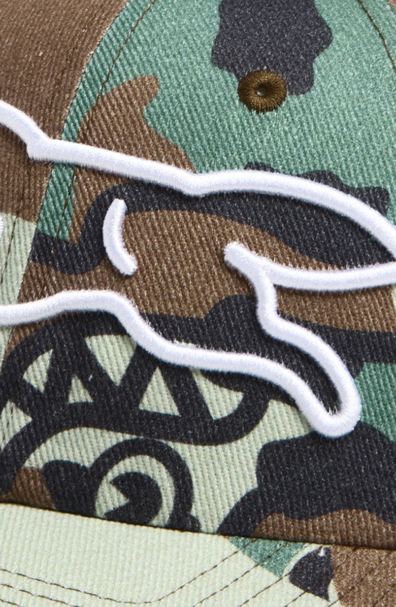 ICECREAM Ender Camo Cotton Twill Adjustable Baseball Cap, Alternate, color, Camo