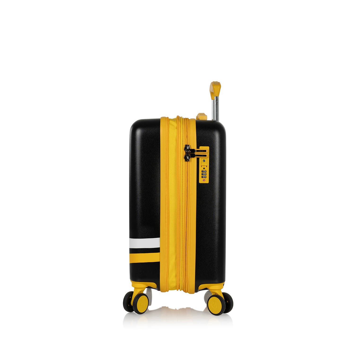 Heys NHL 21 Inch Luggage - Pittsburgh Penguins, Alternate, color, Black