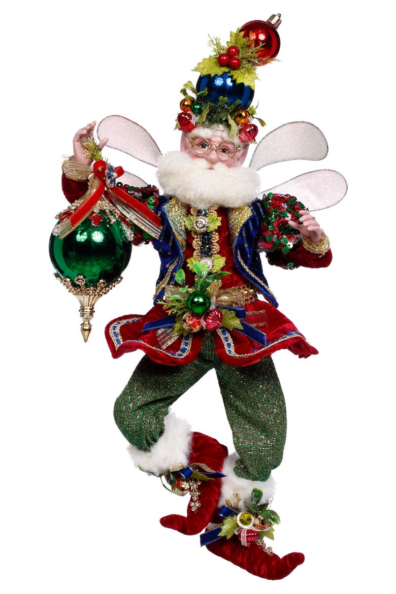 Ornament Maker Fairy, Medium, Main, color, Deep Red
