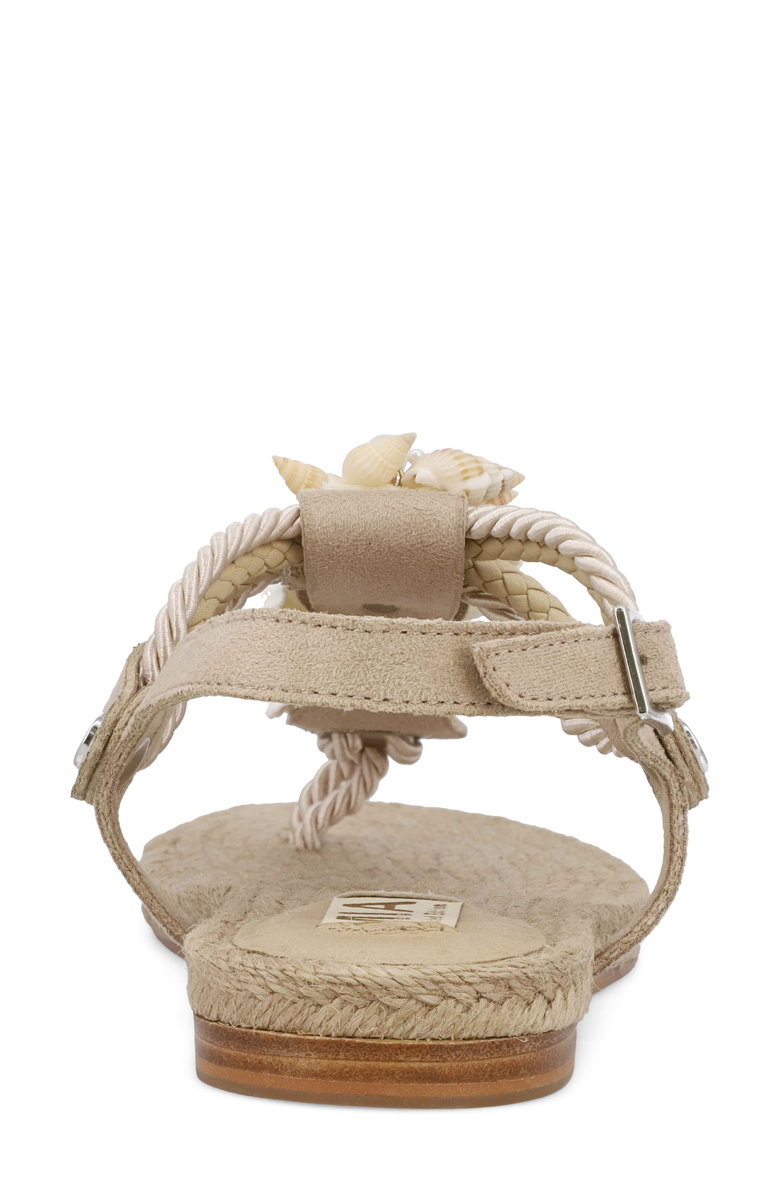 MIA Agoya Slingback Espadrille Sandal, Alternate, color, Natural/ Seashell