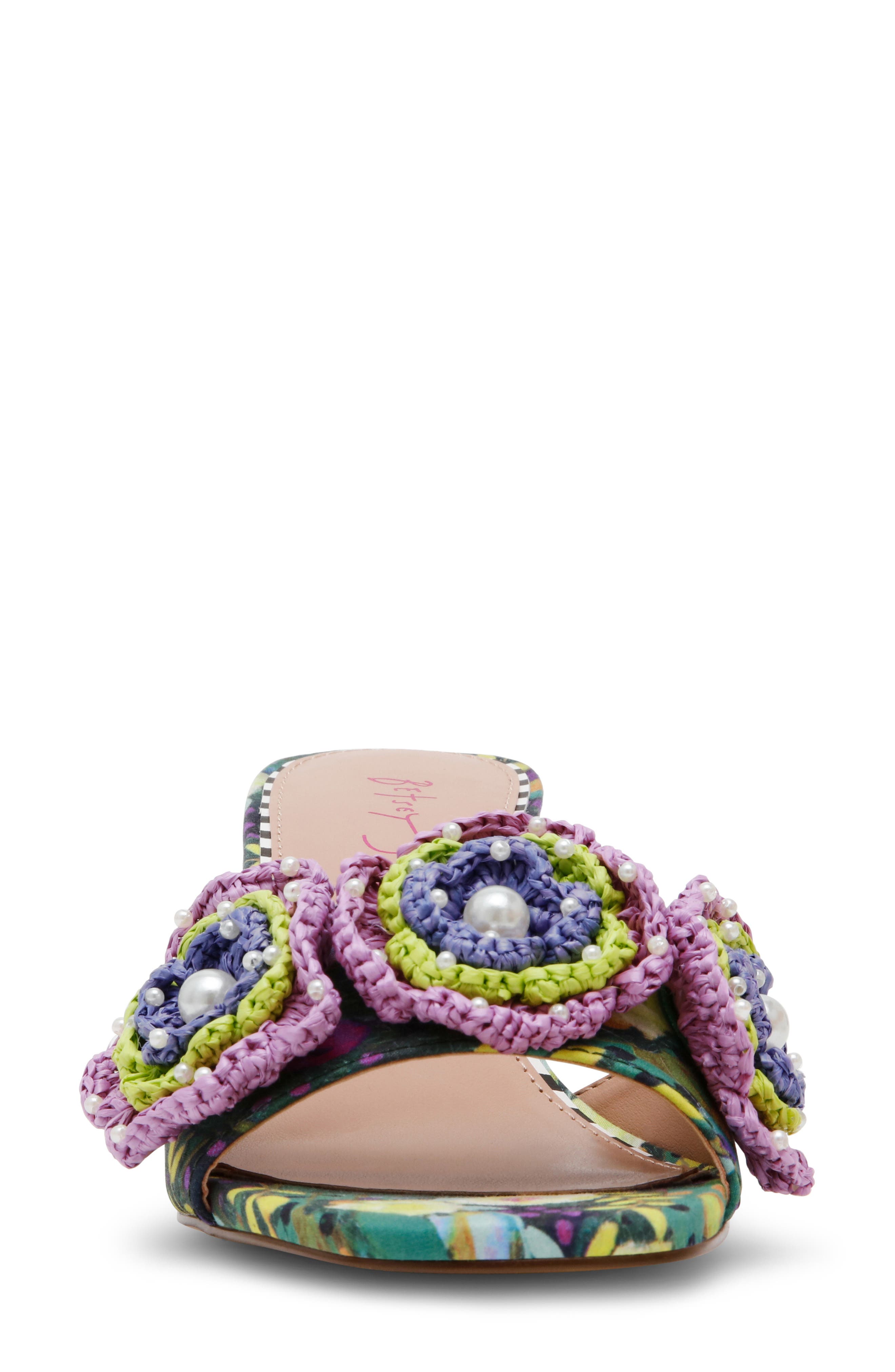 Betsey Johnson Dietrich Slide Sandal, Alternate, color, 