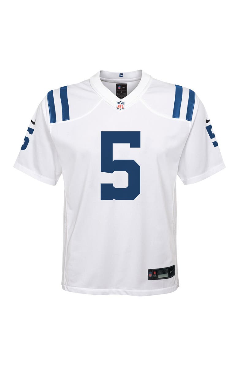 Nike Youth Nike Anthony Richardson White Indianapolis Colts Player Game Jersey, Alternate, color, White