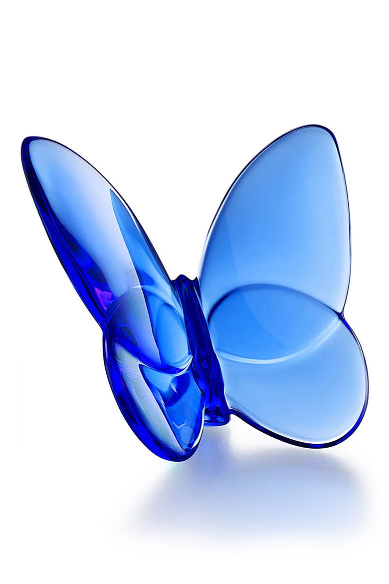 Lucky Lead Crystal Butterfly, Main, color, BLUE
