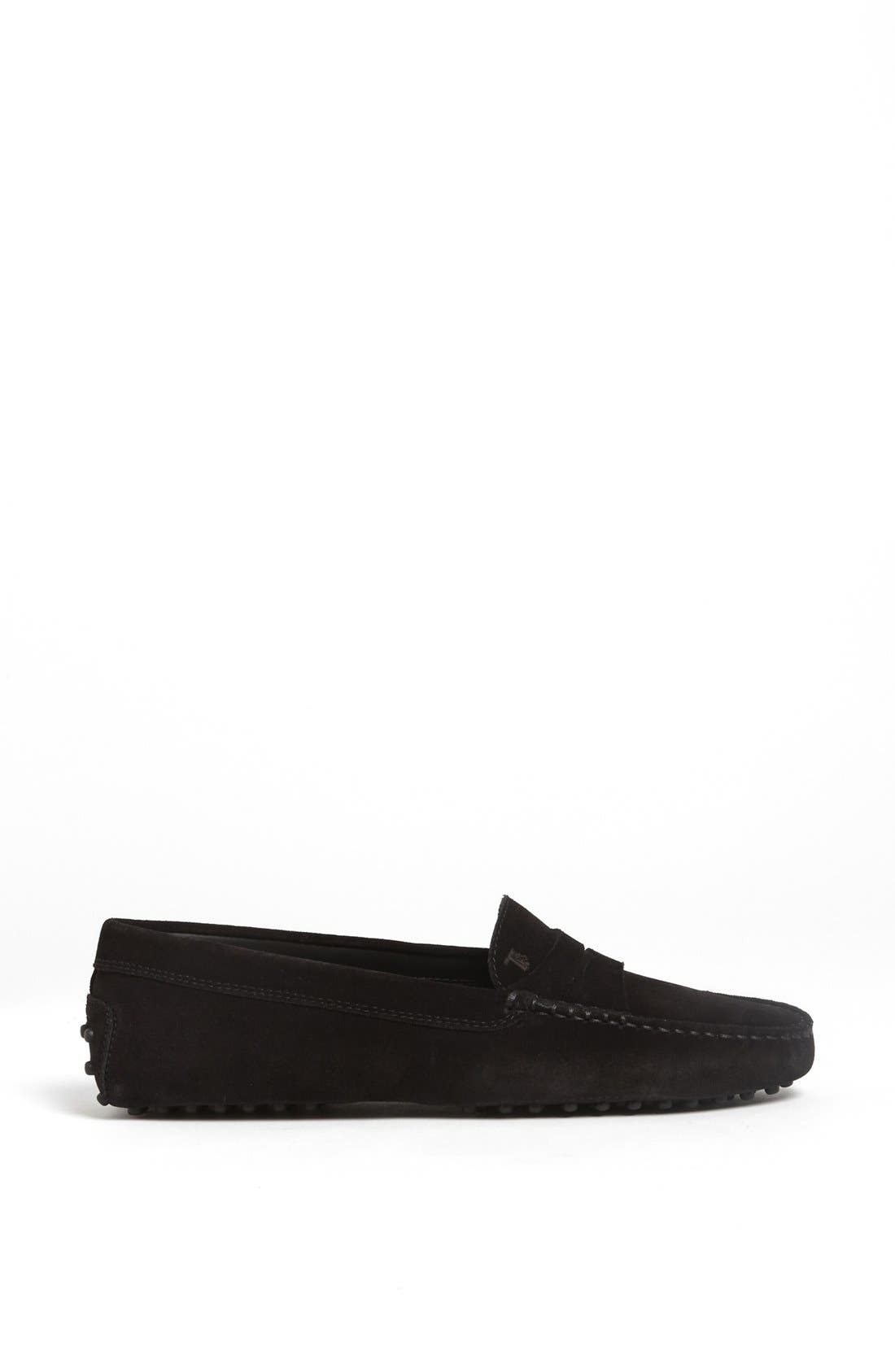 Gommini Driving Shoe, Alternate, color, NERO