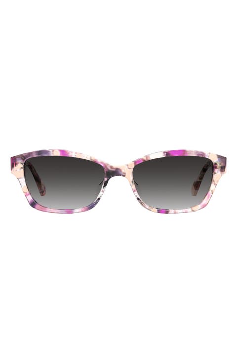 Ayla 2/S 53mm Rectangular Sunglasses