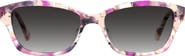 Kate Spade New York Ayla 2/S 53mm Rectangular Sunglasses