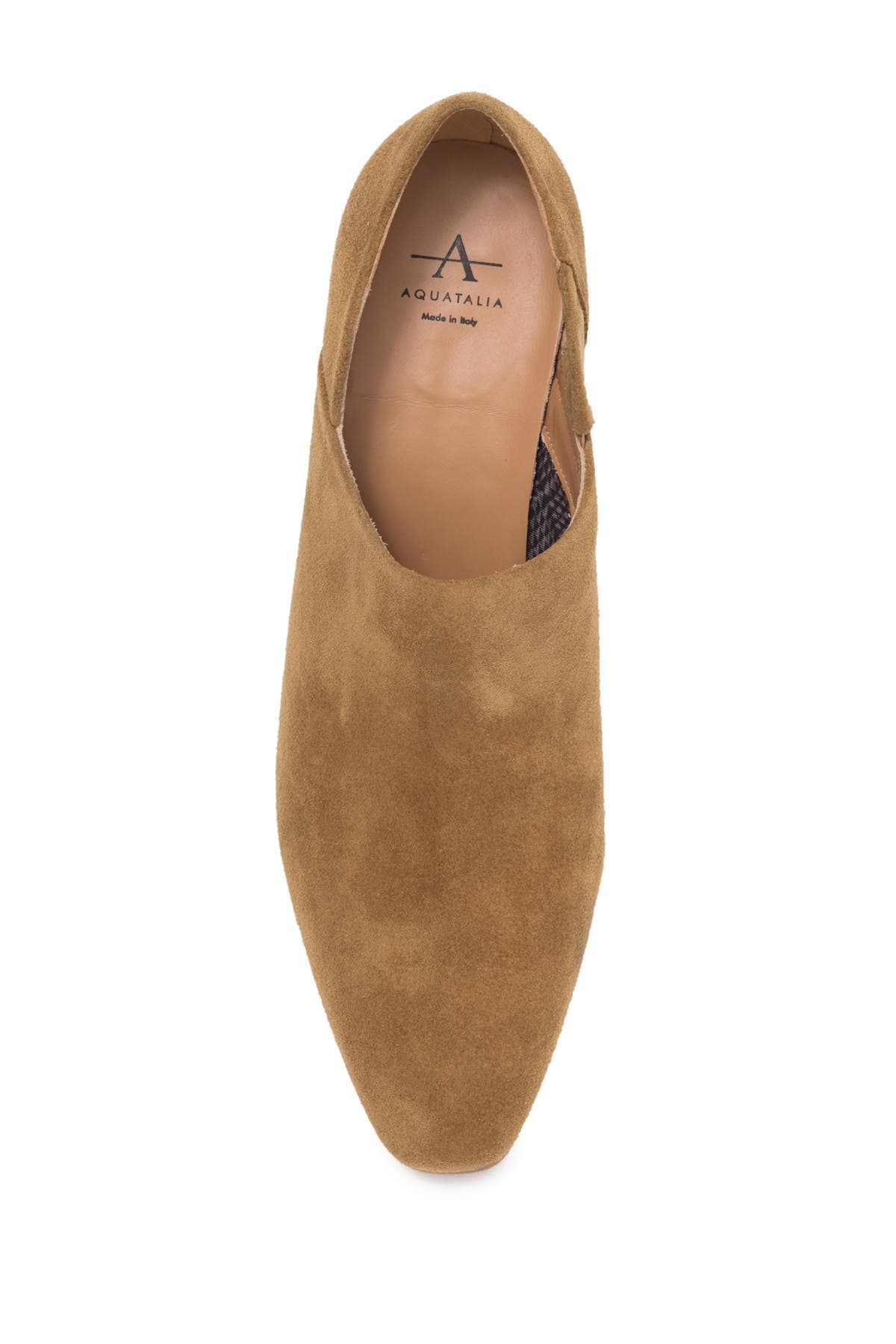 Aquatalia Tassia Suede Block Heel Pump (Women) | Nordstromrack