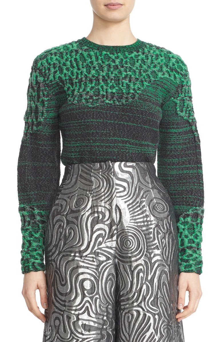 Phelan 3D Lace Inlay Knit Pullover, Main, color,