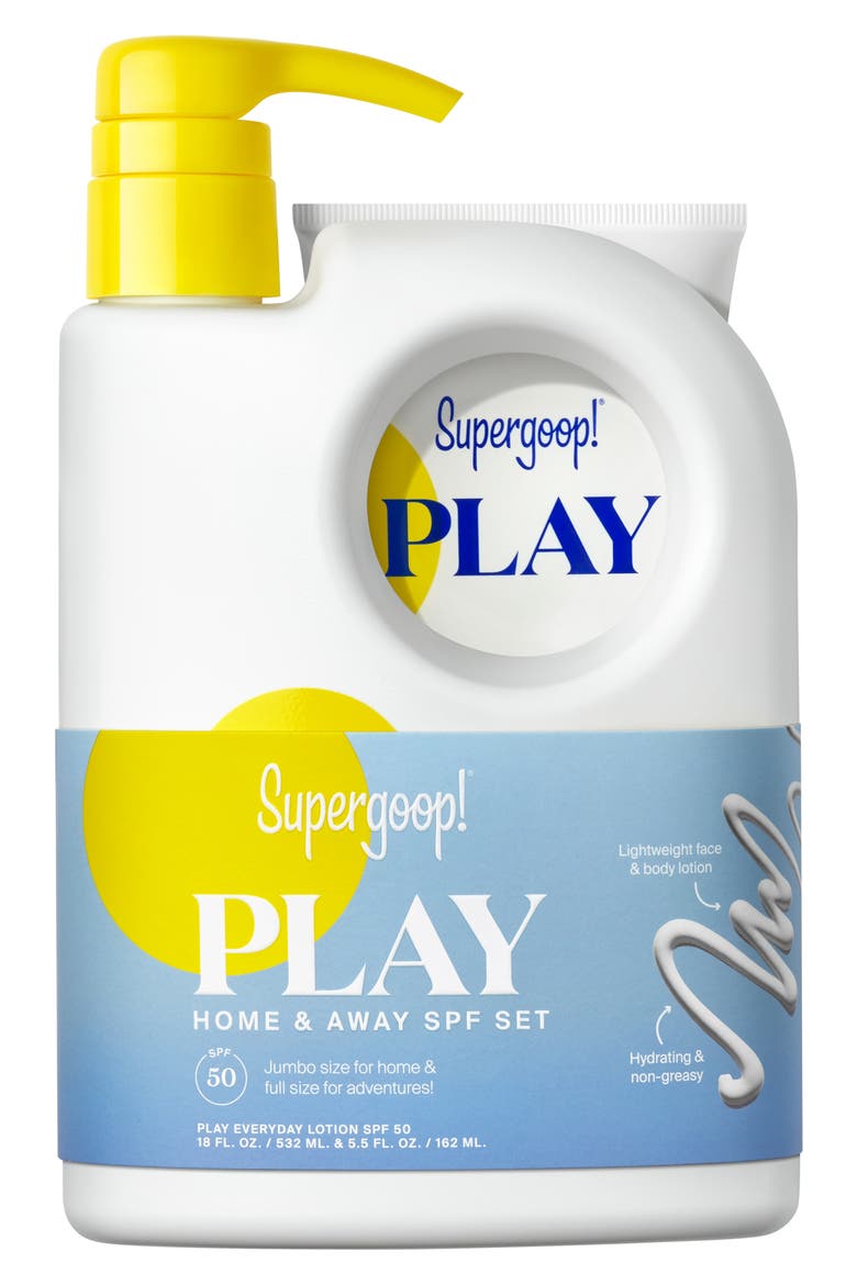 Play Everyday Lotion SPF 50 Home & Away Sunscreen Set (Nordstrom Exclusive) $104 Value, Alternate, color, NO COLOR