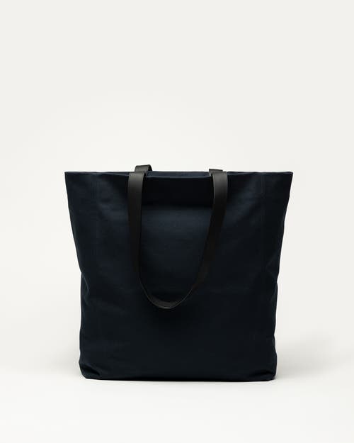Want Les Essentiels De La Vie Want Les Essentiels Kenora Organic Cotton Canvas Tote In Navy