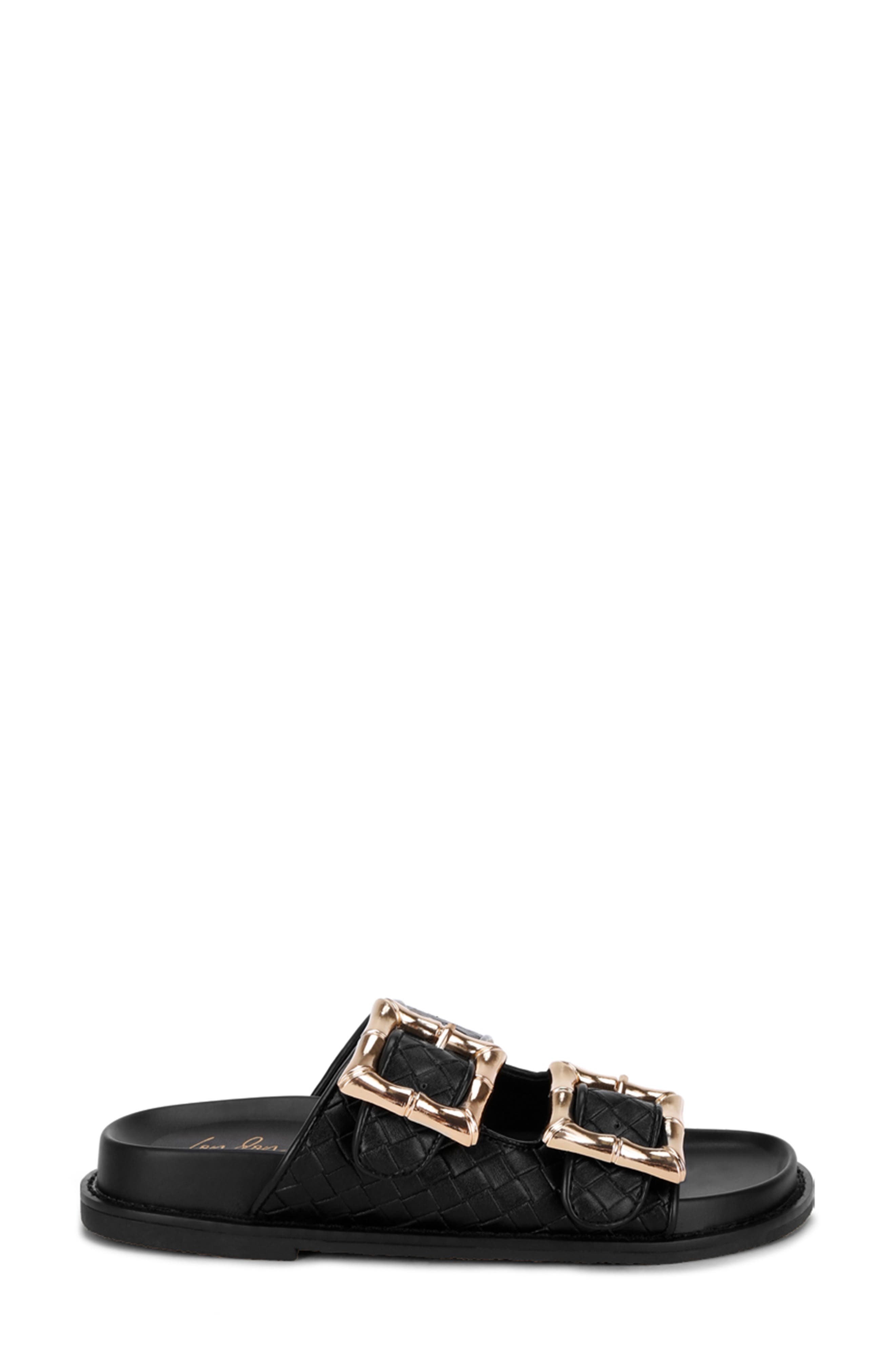 Zooper Slide Sandal, Alternate, color, BLACK