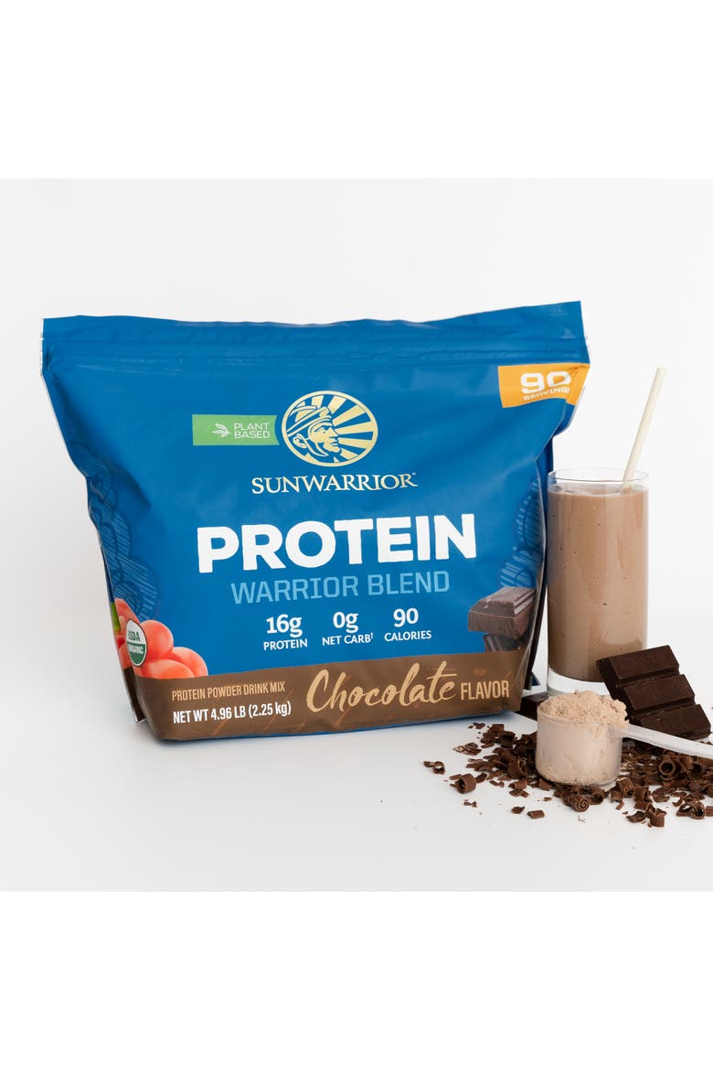 Organic Warrior Blend Protein Powder, Chocolate, 2.25kg, Alternate, color, No Color