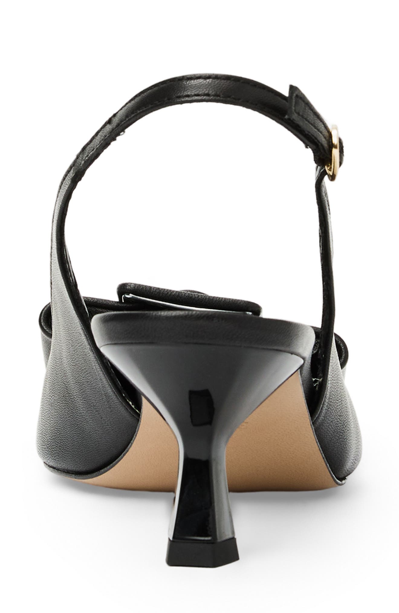 Bruno Magli Mona Pointed Toe Slingback Pump, Alternate, color, Black