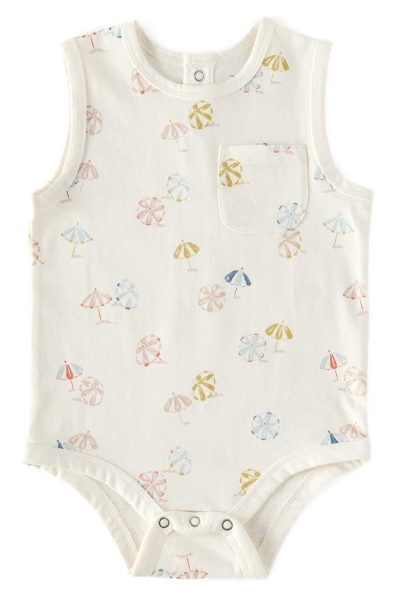 Organic Cotton Jersey Bodysuit, Main, color, SHADE
