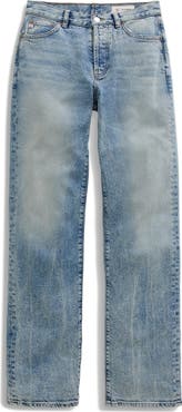 AG Sydney High Waist Relaxed Straight Leg Jeans