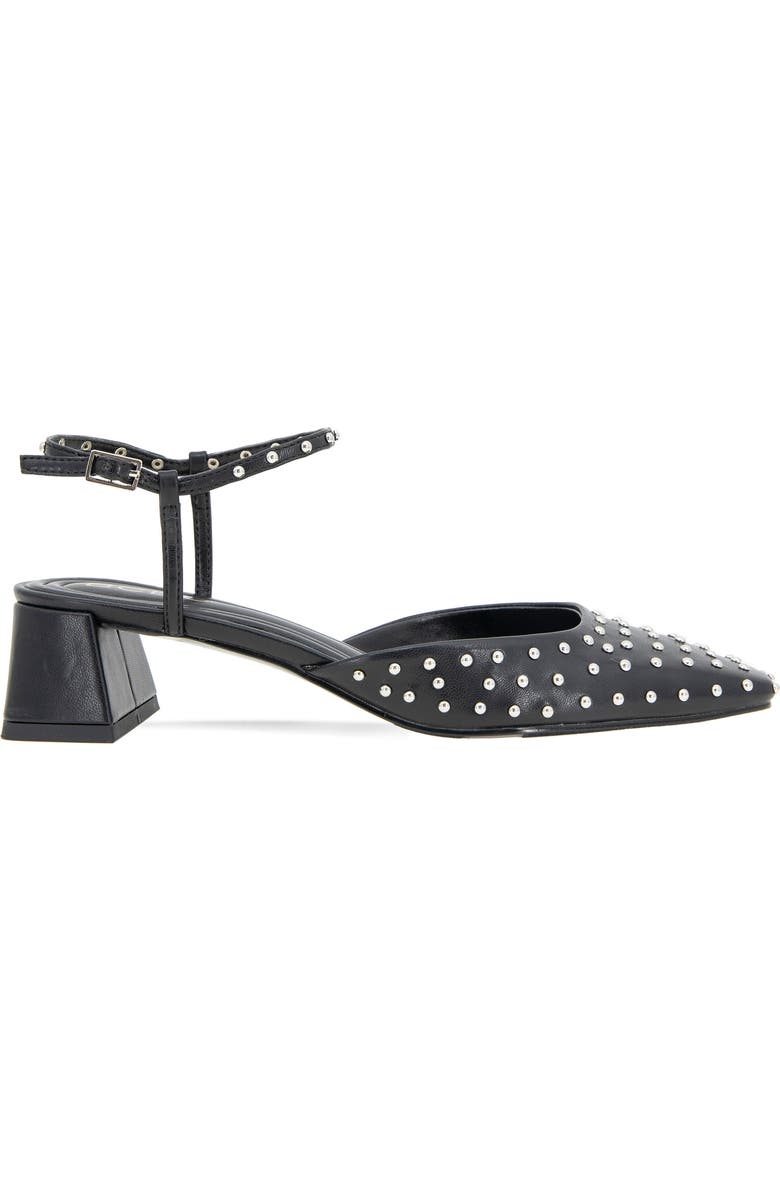 BCBGeneration Queenie Ankle Strap Pump, Alternate, color, Black Stud