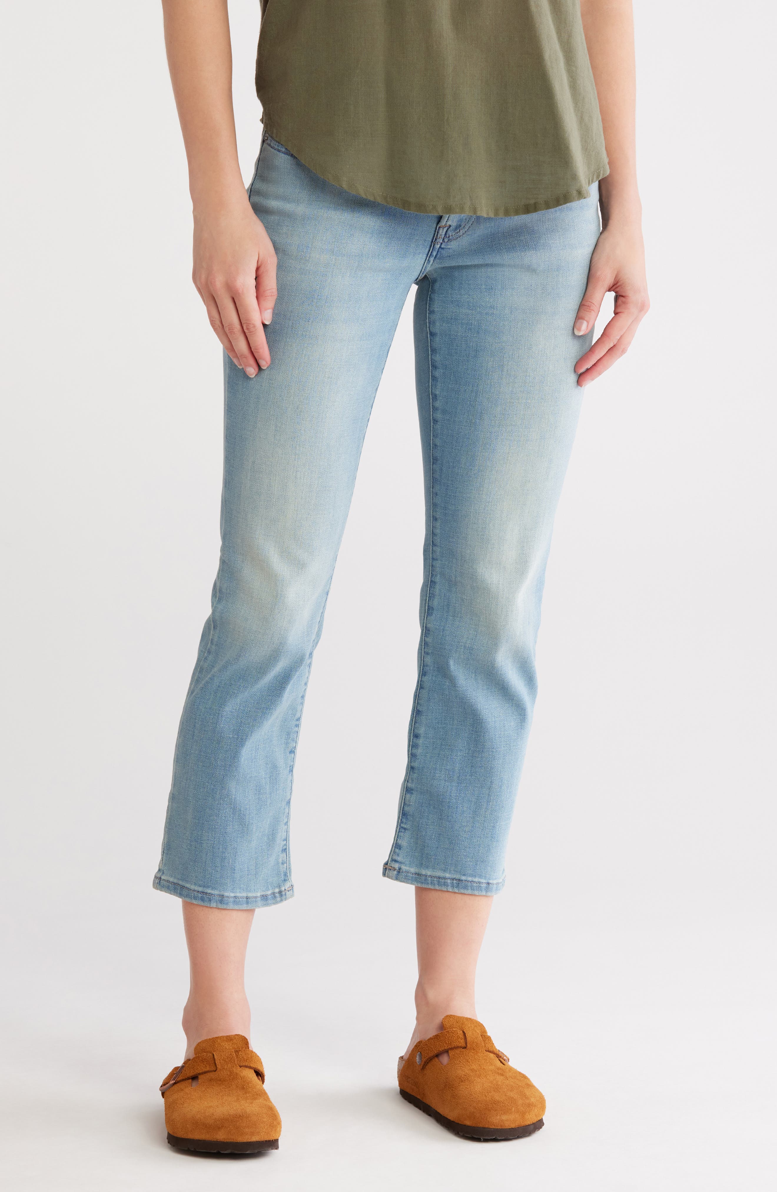 Lucky Brand Sweet Crop Straight Leg Jeans