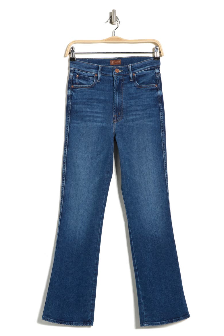The Mid Rise Smokin Double Flood Flare Jeans, Alternate, color, START YOUR ENGINES