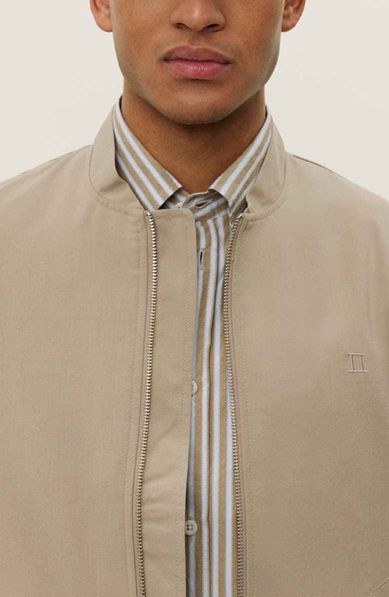 Les Deux Como Solid Bomber Jacket 2.0, Alternate, color, Dark Sand