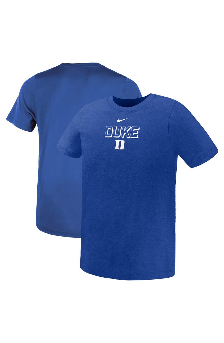 Nike Preschool Nike Royal Duke Blue Devils Legend Performance T-Shirt, Main, color, Royal