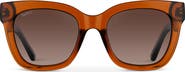 WMP Eyewear Stormi - 50mm Cat-Eye Polarized Sunglasses