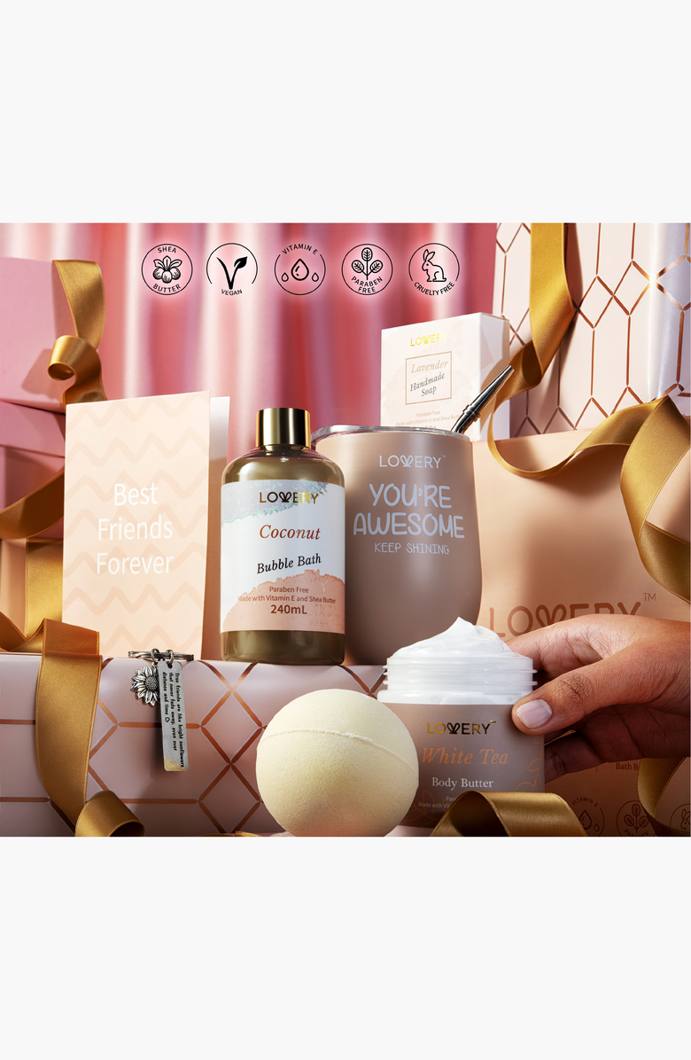 Lovery Best Friends Handmade Spa Gift Set, Alternate, color, NO COLOR