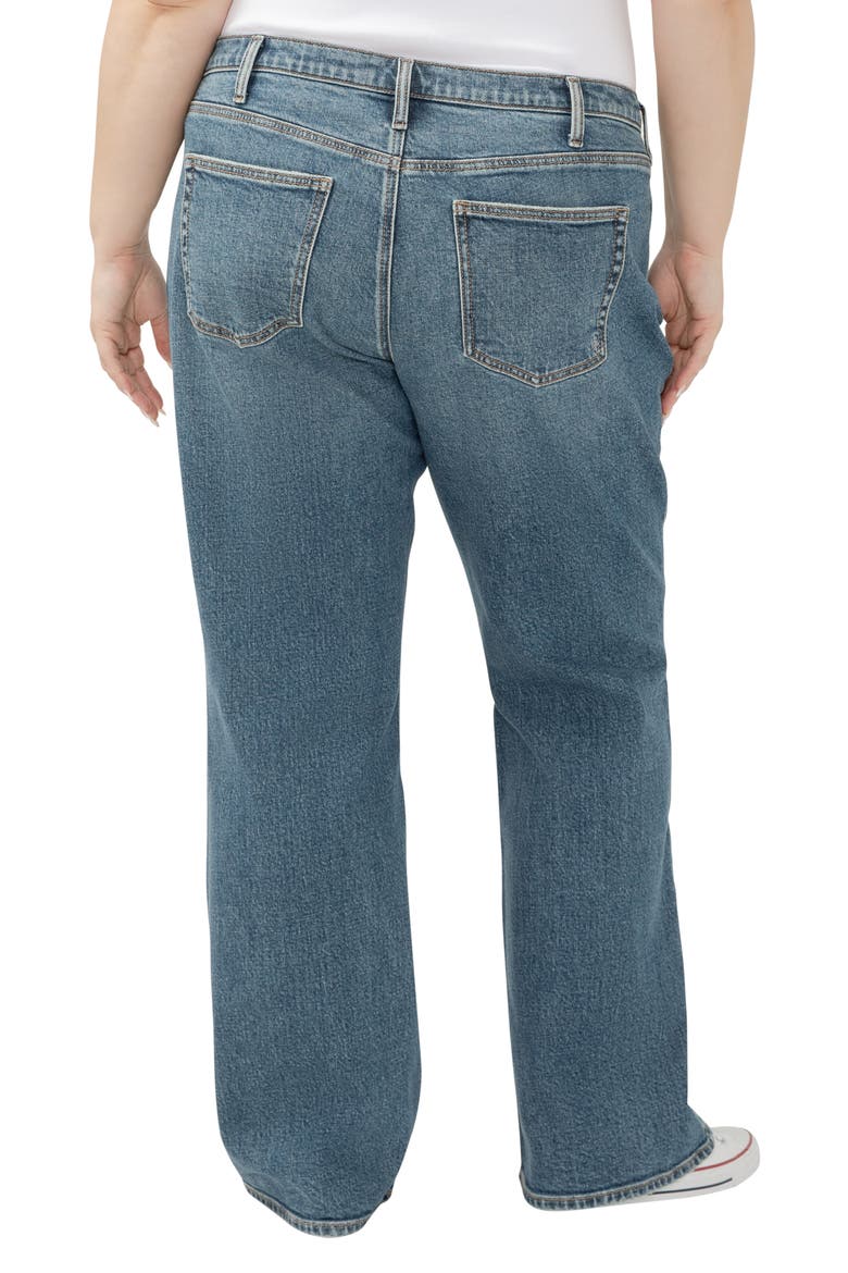 High Waist Wide Leg Jeans, Alternate, color, ACOUSTIC