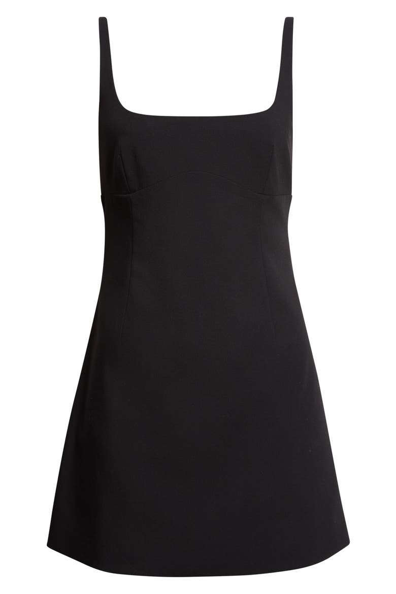 Simon Minidress, Alternate, color, BLACK