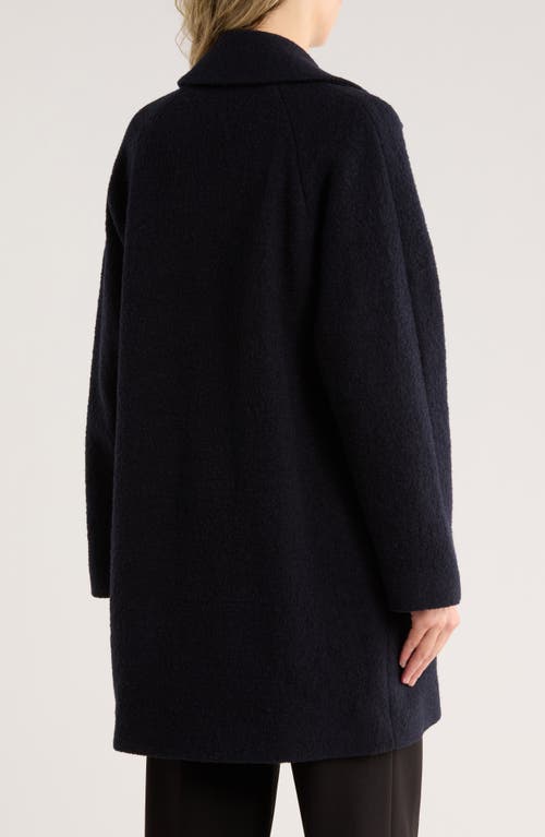 Hugo Boss Boss Calodin Wool Coat In Black