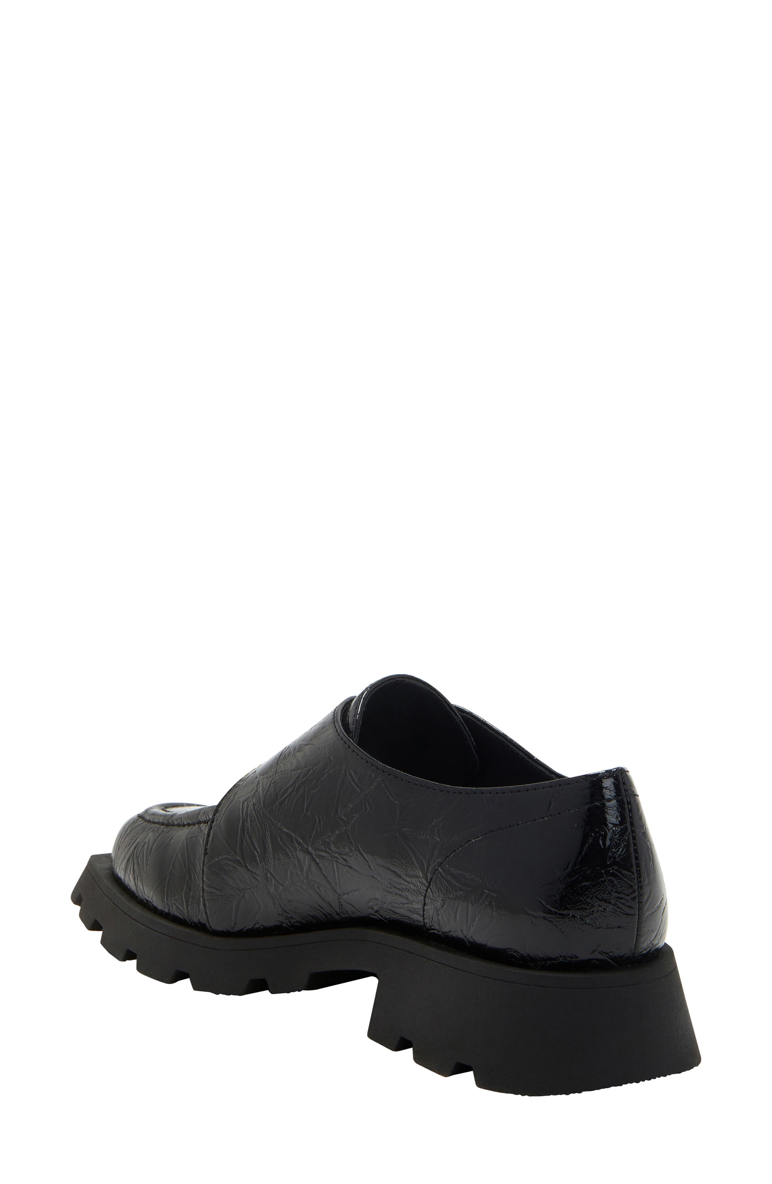 Daarling Buckle Loafer, Alternate, color, BLACK