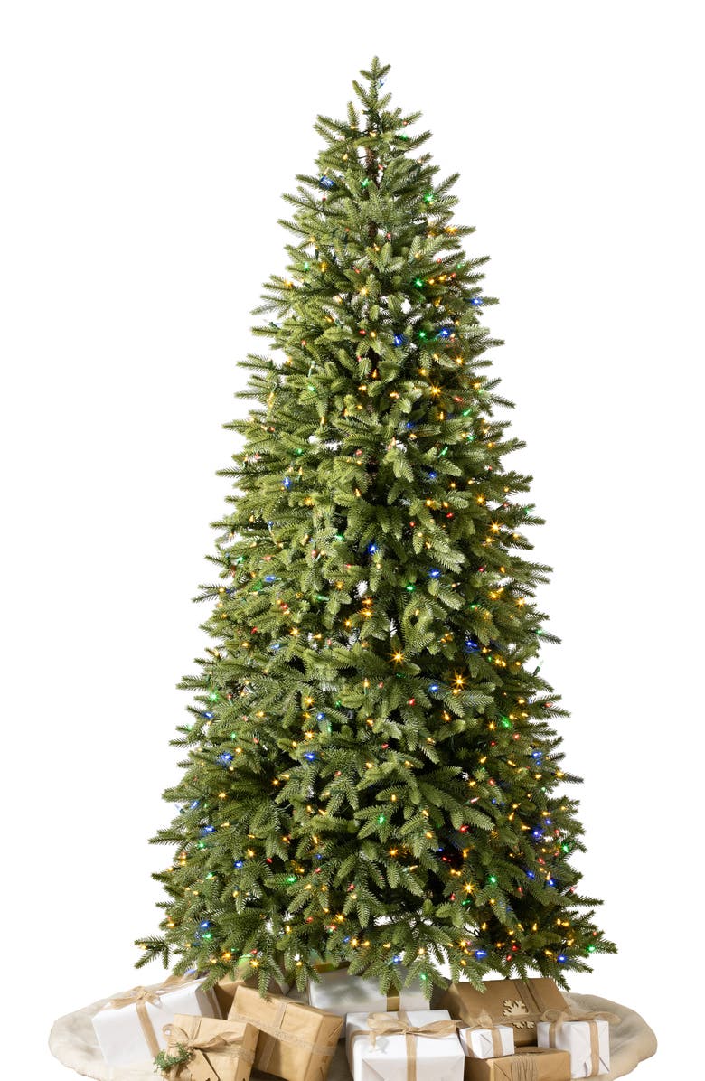 Balsam Hill Silverado Slim<sup>®</sup> Pre-Lit Artificial Tree, Main, color, 