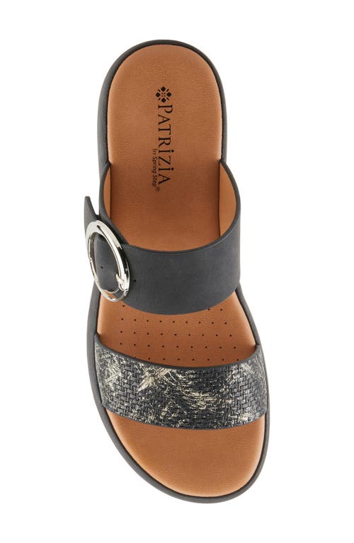 Patrizia By Spring Step Fenna Slide Sandal In Black