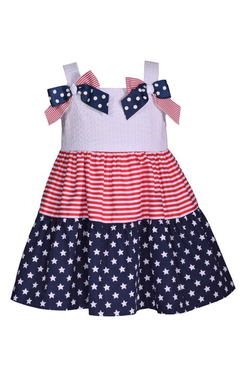 Kids' Americana Bow Shoulder Dress (Baby)