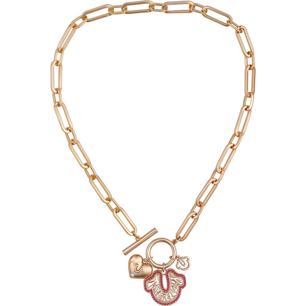 True Religion Charmy Link Bracelet In Gold