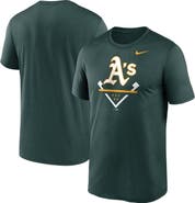 Nike Men's Nike Green Oakland Athletics Icon Legend Performance T-Shirt