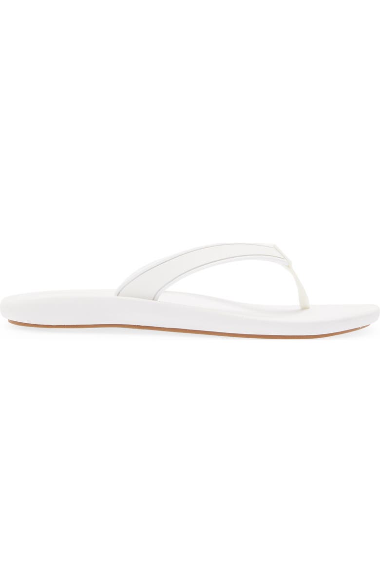 OluKai Kapehe Flip Flop, Alternate, color, White/ White