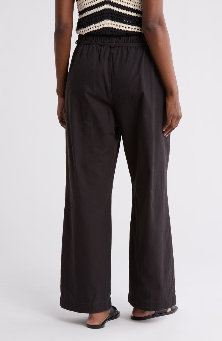 Lucky Brand Wide Leg Utility Pants, Alternate, color, Meteorite