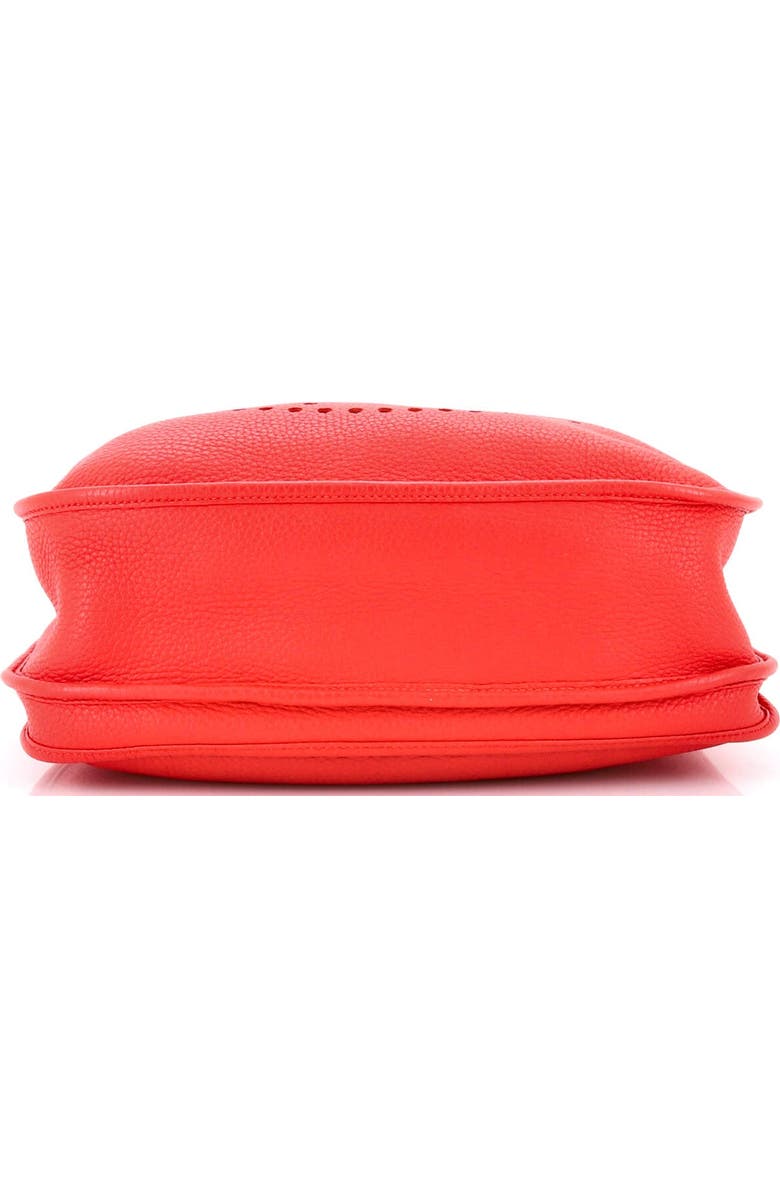 Pre-Owned Hermes Evelyne Bag Gen III Clemence PM, Alternate, color, Rouge Pivoine