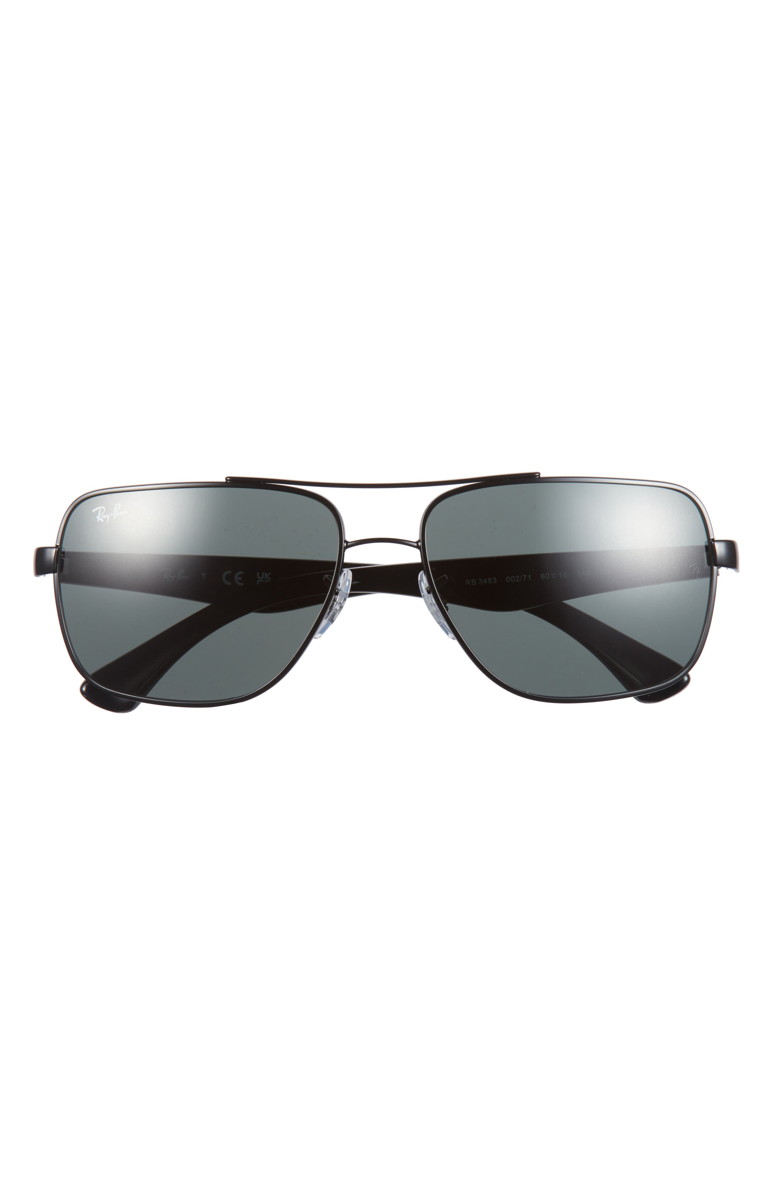 Ray-Ban 60mm Aviator Sunglasses