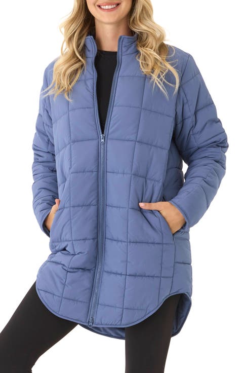 Azima Packable Longline Puffer Jacket