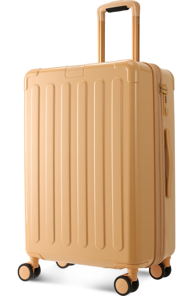 Hedgren Nostos Glossy Medium Spinner Suitcase, Alternate, color, Nectar