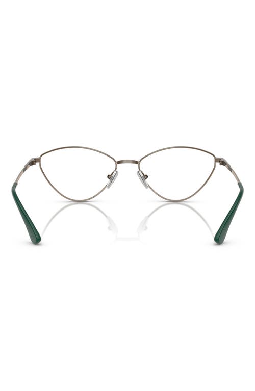 Vogue 55mm Irregular Optical Glasses In Lite Brown