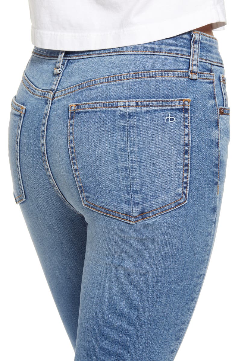 rag & bone Cate Ankle Skinny Jeans, Alternate, color, Peonywho