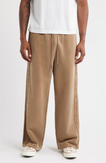 Metal Cotton Terry Sweatpants