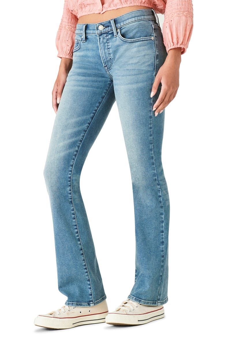 Sweet Bootcut Jeans, Alternate, color, GLASS MOUNT